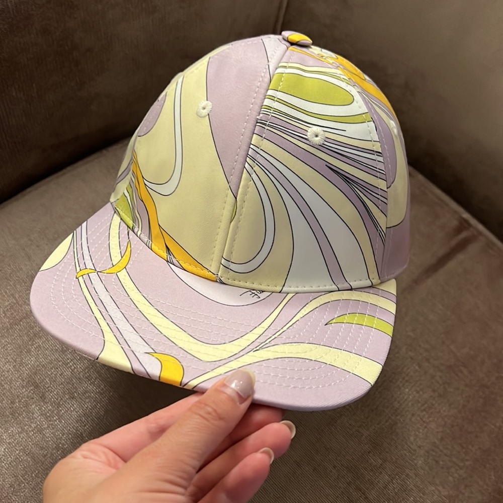 Emilio Pucci Pastel Swirl Cap